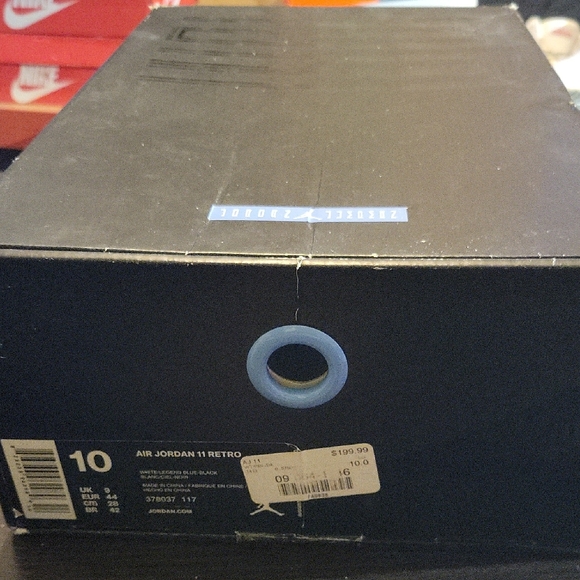 Jordan 11 Retro Legend Blue (2014) Mens 10 Womens 11.5 OG BOX EUC - Picture 10 of 11